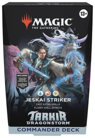 Tarkir: Dragonstorm Commander Deck - Jeskai Striker (MTG)