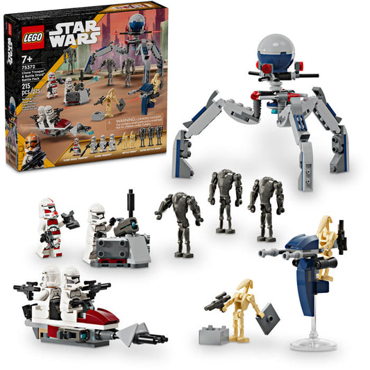 LEGO Clone Trooper & Battle Droid Battle Pack Set 75372